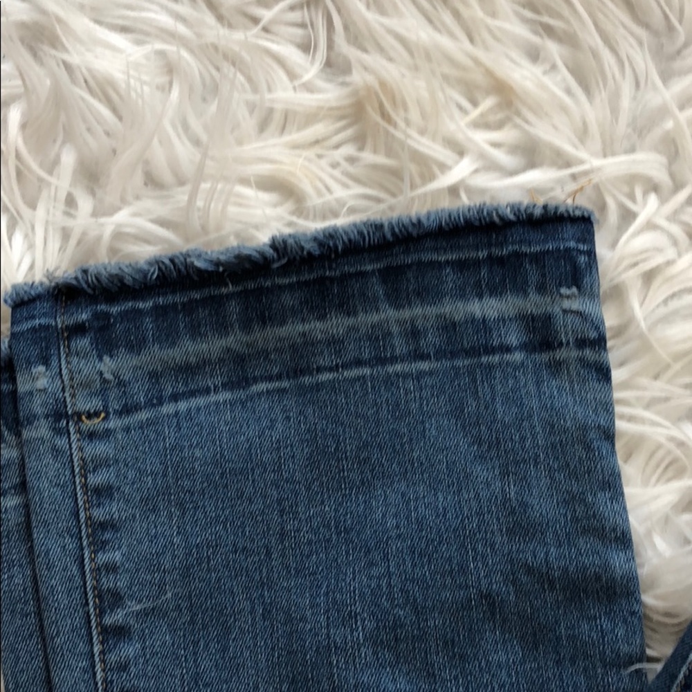 NEW • Draper James • Crop Flare Raw Hem Jeans - Picture 7 of 8